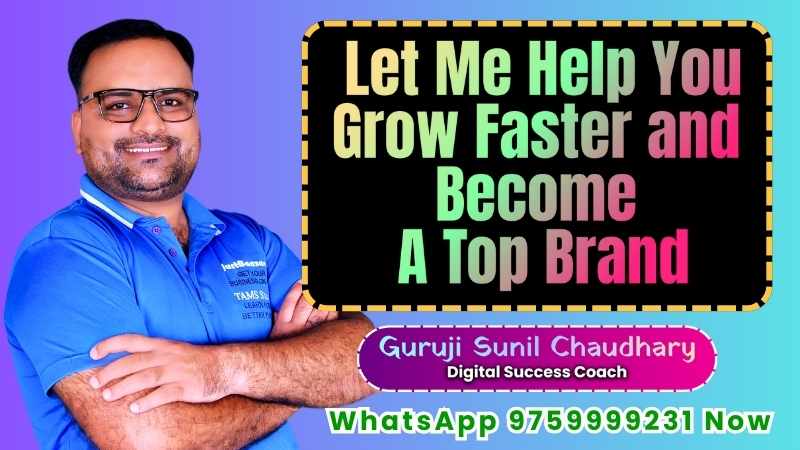 Unlock Your Business Potential: Get Personal Coaching from Guruji Sunil Chaudhary